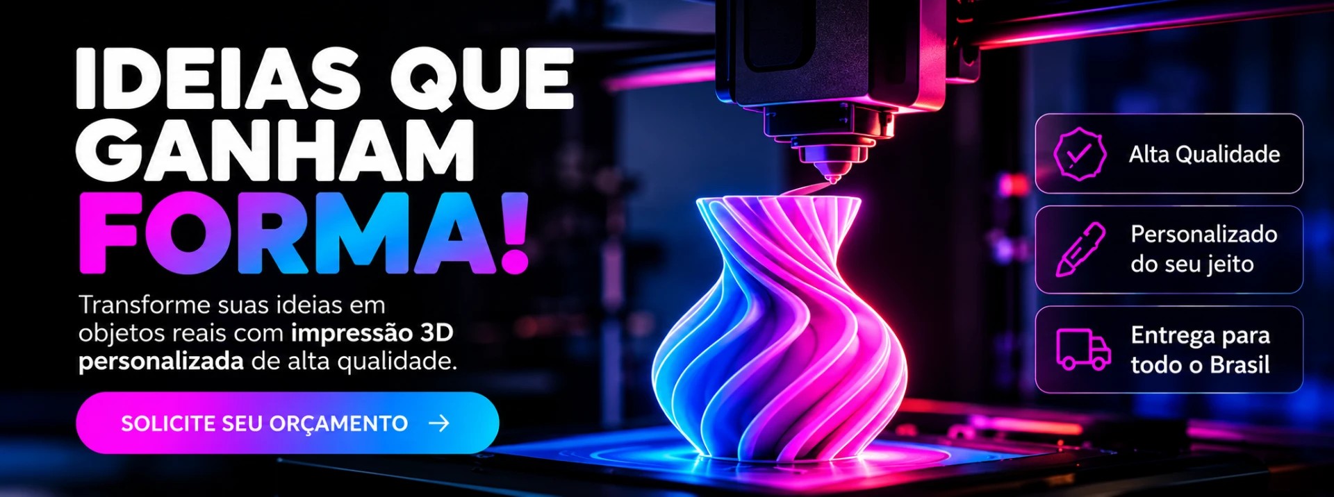 Ideias que ganham forma!